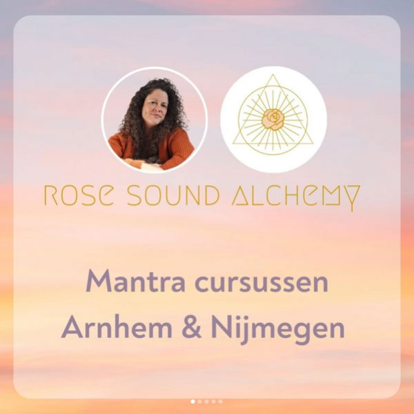 Workshop. Waheguru cursus meerstemmig mantra zingen. Flyer 1. Yogahouse in Arnhem.